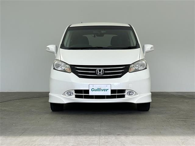 フリード Ｇ　エアロ　ジャストセレクション　禁煙車　社外メモリナビ　片側パワースライドドア　バックカメラ　リモコンキー　ＥＴＣ　電動格納ミラー　純正フロアマット　純正１５インチアルミホイール　フルセグＴＶ　Ｂｌｕｅｔｏｏｔｈ（35枚目）