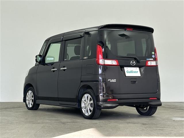 フレアワゴン ＸＳリミテッド　禁煙車　純正ナビ　ワンセグＴＶ　両側パワースライドドア　衝突軽減ブレーキ　バックカメラ　ＨＩＤヘッドライト　オートライト　スマートキー　シートヒーター　スペアキー　横滑り防止装置　取扱説明書（38枚目）