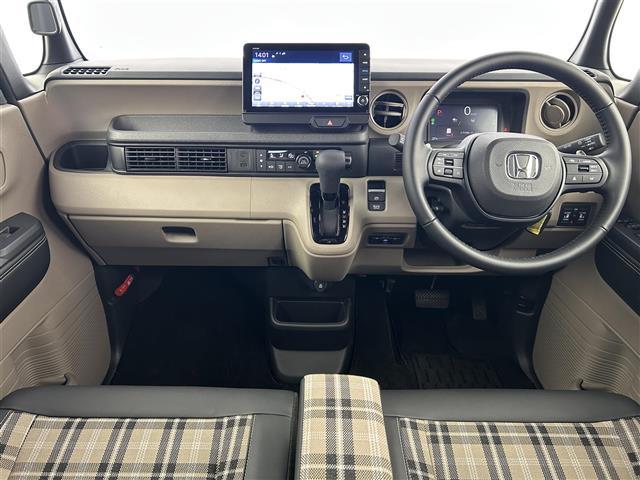 Ｎ－ＢＯＸジョイ ターボ　禁煙車　純正９インチナビ　衝突軽減ブレーキ　両側パワースライドドア　バックカメラ　ハーフレザーシート　レーダークルーズコントロール　コーナーセンサー　シートヒーター　ＬＥＤヘッドライト　ＥＴＣ（2枚目）