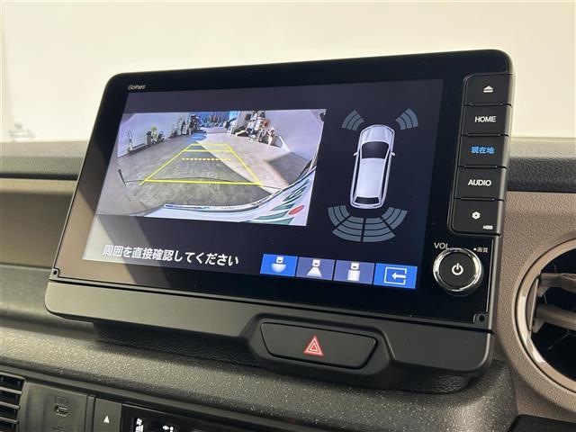 Ｎ－ＢＯＸジョイ ターボ　禁煙車　純正９インチナビ　衝突軽減ブレーキ　両側パワースライドドア　バックカメラ　ハーフレザーシート　レーダークルーズコントロール　コーナーセンサー　シートヒーター　ＬＥＤヘッドライト　ＥＴＣ（6枚目）