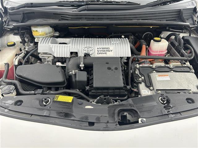 プリウス S 禁煙車 純正オーディオ CD AUX ビルトインETC ステアリングスイッチ 社外フロアマット 純正ドアバイザー 純正15インチAW オートライト ヘッドライトレベライザー プッシュスタート スペア(42枚目)