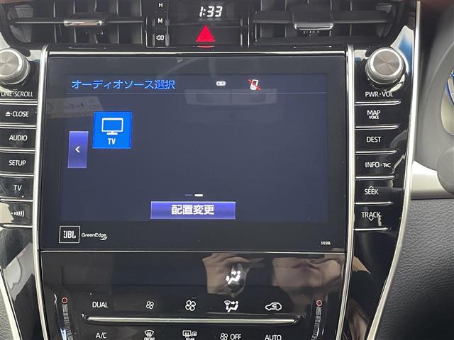 ハリアーハイブリッド プログレス メタル アンド レザーパッケージ 禁煙 純正9型ナビ JBLサウンド 全方位カメラ トヨタセーフティセンス レーダークルーズコントロール レーンキープアシスト AC100V オートハイビーム シートヒーター&ベンチレーション ETC(6枚目)