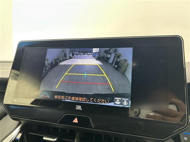 ハリアーハイブリッド Ｚ　禁煙　純正１２．３インチディスプレイ　ＪＢＬプレミアムサウンド　フルセグＴＶ　Ｂｌｕｅｔｏｏｔｈ　ＥＴＣ２．０　デジタルインナーミラー　ブラインドスポットモニター　スマートキー　コーナーセンサー（6枚目）
