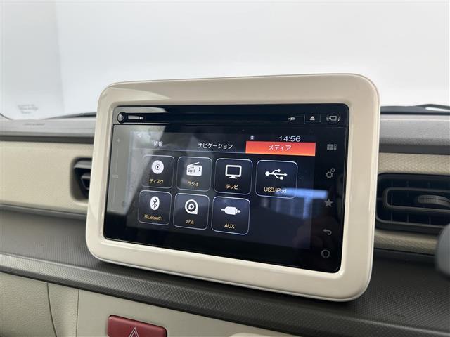 アルトラパン L 禁煙 純正7インチナビ 全方位カメラ フルセグTV シートヒーター レーダーブレーキサポート プッシュスタート スマートキー ETC CD/DVD USBポート 社外15インチAW アームレスト(5枚目)