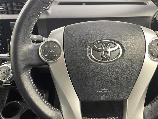 アクア Ｇ　禁煙車　純正ナビ　バックカメラ　衝突被害軽減ブレーキ　クルーズコントロール　オートハイビーム　ＥＴＣ　オートライト　Ｂｌｕｅｔｏｏｔｈ　ワンセグＴＶ　スマートキー　純正フロアマット　取扱説明書（13枚目）