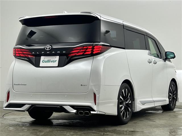 アルファードハイブリッド エグゼクティブラウンジ 禁煙車 純正14型ディスプレイオーディオナビ ワンオーナー トヨタセーフティセンス 左右独立ガラスルーフ JBLプレミアムサウンド 両側パワースライドドア 純正13型フリップダウンモニター(40枚目)