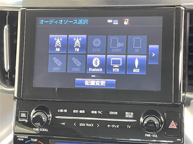 アルファードハイブリッド ＳＲ　Ｃパッケージ　禁煙車　純正９型ディスプレイオーディオ　トヨタセーフティセンス　ＪＢＬプレミアムサウンド　１２．１型フリップダウンモニター　両側パワースライドドア　パワーバックドア　パノラミックビューモニター（4枚目）