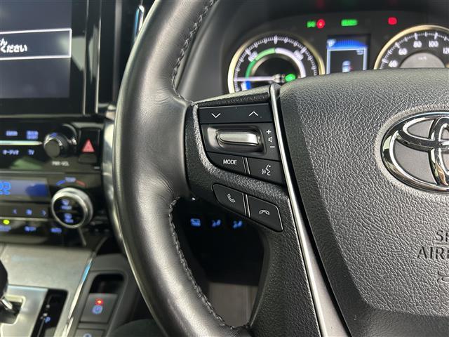 アルファードハイブリッド エグゼクティブラウンジＳ　禁煙車　ＪＢＬ　リアエンターテイメント　パノラミックビューモニター　サンルーフ　トヨタセーフティセンス純正ナビ　デジタルインナーミラー　ブラインドスポットモニター　レーダークルーズコントロール（19枚目）