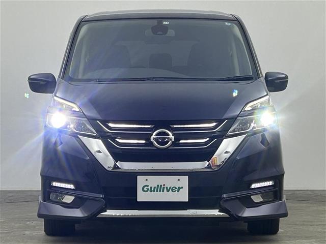 セレナ ハイウェイスター　Ｖセレクション　禁煙車　純正ナビ　両側パワースライドドア　クルーズコントロール　衝突被害軽減ブレーキ　バックカメラ　車線逸脱警報　ＬＥＤヘッドライト　フォグライト　オートライト　アイドリングストップ　スマートキー（35枚目）