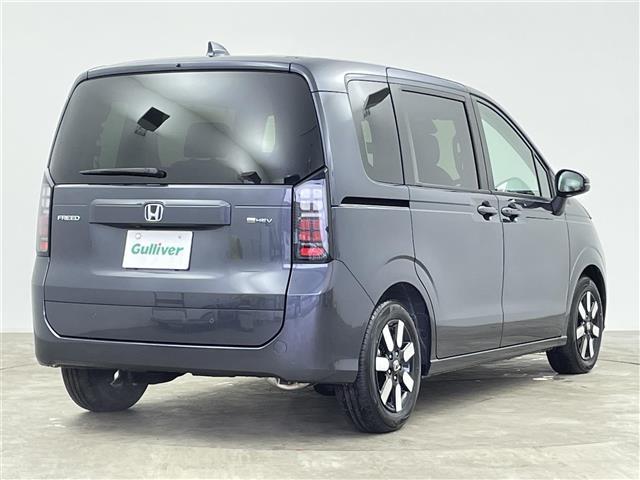 フリード ｅ：ＨＥＶエアー　ＥＸ　登録済未使用車　純正９型メモリナビ　ホンダセンシング　両側パワースライドドア　ブラインドスポットインフォメーション　パーキングセンサー　レーダークルーズコントロール　バックカメラ　ハーフレザーシート（39枚目）