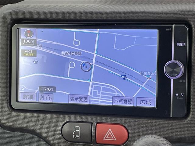 スペイド Ｇ　禁煙車　片側パワースライドドア　純正ＳＤナビ　ＨＩＤオートライト　ドライブレコーダーバックカメラ　フルセグテレビ　ビルトインＥＴＣ　シートヒーター　純正１５インチアルミホイール　プッシュスタート（3枚目）