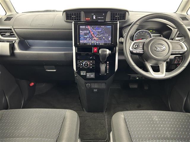 トール カスタムＧ　禁煙車　アルパイン９型メモリナビ　トヨタセーフティセンス　両側パワースライドドア　全方位カメラ　革巻きステアリング　Ｂｌｕｅｔｏｏｔｈ　フルセグＴＶ　電子パーキング　ＬＥＤヘッドライト　オートライト（2枚目）