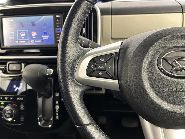 ムーヴキャンバス Gブラックインテリアリミテッド SAIII 禁煙車 純正7型ナビ 全周囲カメラ 両側電動スライドドア Bluetooth フルセグTV CD/DVDLEDヘッドライト フォグランプ オートハイビーム 横滑り防止 電動格納ミラー スマートキー(11枚目)