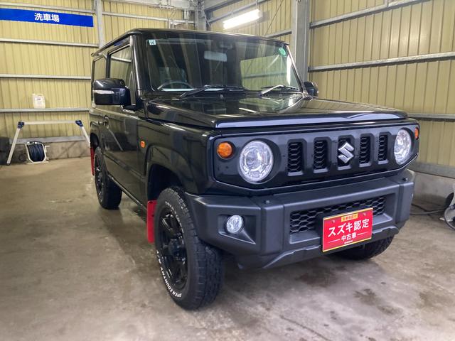 ジムニー ＸＣ　５ＭＴ　カーナビ　バックカメラ　衝突被害軽減ブレーキ　ＴＶ　ＡＭ・ＦＭラジオ　Ｂｌｕｅｔｏｏｔｈ接続　　ＬＥＤヘッドランプ　フルオートエアコン　パートタイム４ＷＤ　ＥＴＣ　フリーキー（3枚目）