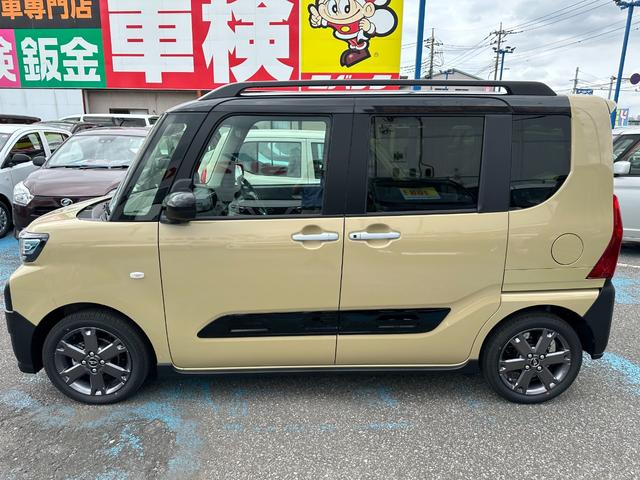 タント ファンクロスターボ　届け出済未使用車　バックカメラ　両側電動スライドドア　クリアランスソナー　レーンアシスト　衝突被害軽減システム　ＬＥＤヘッドランプ　スマートキー　　アイドリングストップ　電動格納ミラー　シートヒーター（14枚目）