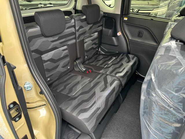 タント ファンクロスターボ　届け出済未使用車　バックカメラ　両側電動スライドドア　クリアランスソナー　レーンアシスト　衝突被害軽減システム　ＬＥＤヘッドランプ　スマートキー　　アイドリングストップ　電動格納ミラー　シートヒーター（57枚目）