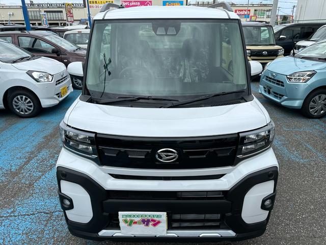 タント ファンクロスターボ　届け出済未使用車　バックカメラ　両側電動スライドドア　クリアランスソナ　衝突被害軽減システム　オートライト　ＬＥＤヘッドランプ　ヘッドライトウォッシャ　スマートキ　アイドリングストップ　電動格納ミラー（12枚目）