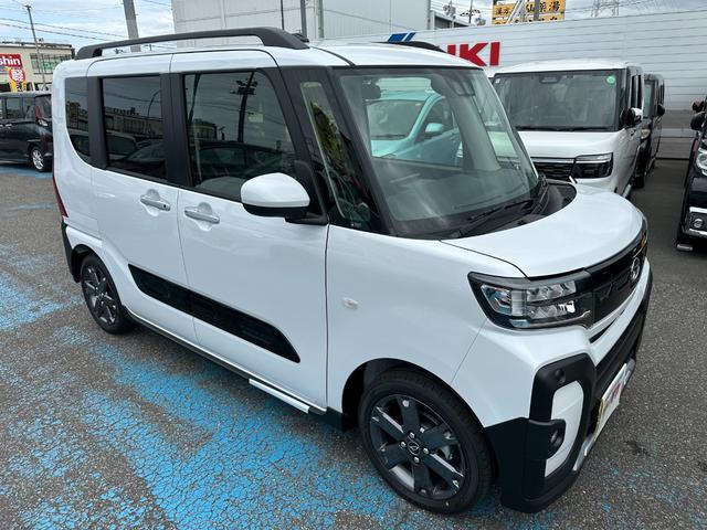 タント ファンクロスターボ　届け出済未使用車　バックカメラ　両側電動スライドドア　クリアランスソナ　衝突被害軽減システム　オートライト　ＬＥＤヘッドランプ　ヘッドライトウォッシャ　スマートキ　アイドリングストップ　電動格納ミラー（13枚目）