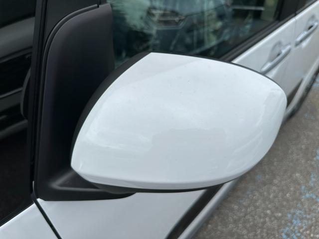 タント ファンクロスターボ　届け出済未使用車　バックカメラ　両側電動スライドドア　クリアランスソナ　衝突被害軽減システム　オートライト　ＬＥＤヘッドランプ　ヘッドライトウォッシャ　スマートキ　アイドリングストップ　電動格納ミラー（27枚目）