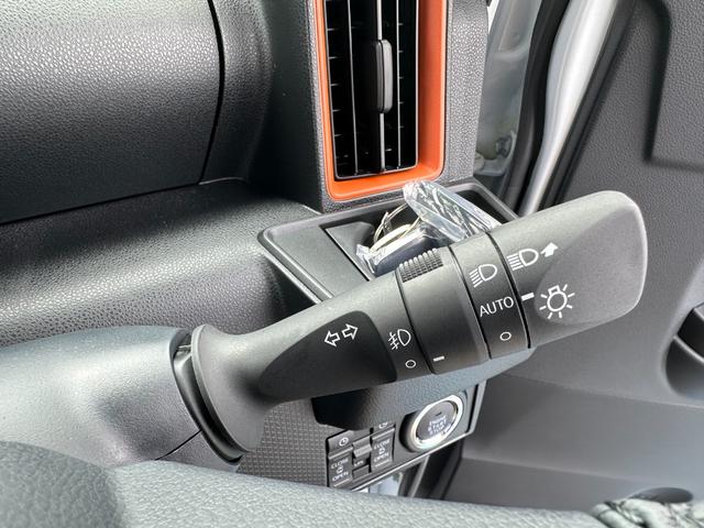 タント ファンクロスターボ　届け出済未使用車　バックカメラ　両側電動スライドドア　クリアランスソナ　衝突被害軽減システム　オートライト　ＬＥＤヘッドランプ　ヘッドライトウォッシャ　スマートキ　アイドリングストップ　電動格納ミラー（60枚目）