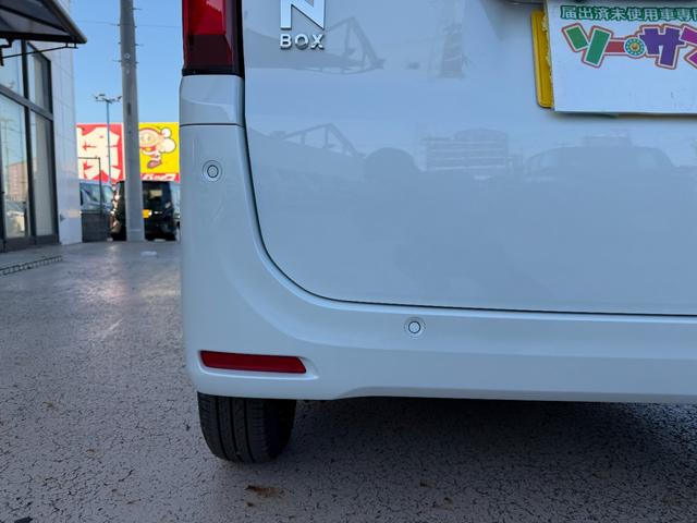 N-BOX ベースグレード 届出済未使用 バックカメラ 両側スライド・片側電動 クリアランスソナー クルーズコントロール 衝突被害軽減システム オートライト LEDヘッドランプ スマートキー アイドリングストップ 電動格納ミラ-(36枚目)
