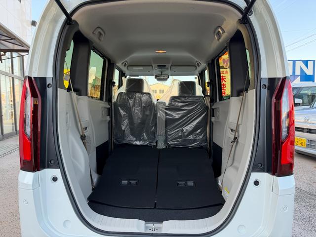 N-BOX ベースグレード 届出済未使用 バックカメラ 両側スライド・片側電動 クリアランスソナー クルーズコントロール 衝突被害軽減システム オートライト LEDヘッドランプ スマートキー アイドリングストップ 電動格納ミラ-(44枚目)