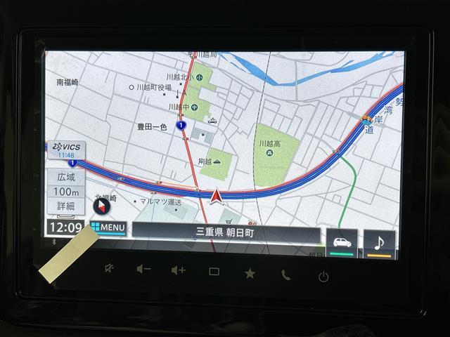 スペーシアカスタム ハイブリッドXS 禁煙車 全方位カメラ9型ナビ フルセグTV/CarPlay/Android Auto 両側パワースライドドア 前席シートヒーター 両側パワースライドドア 全方位モニター 衝突軽減ブレーキ(3枚目)