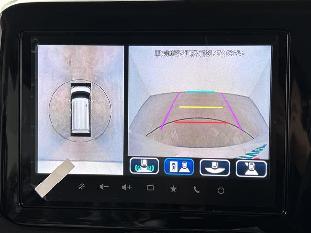 スペーシアカスタム ハイブリッドXS 禁煙車 全方位カメラ9型ナビ フルセグTV/CarPlay/Android Auto 両側パワースライドドア 前席シートヒーター 両側パワースライドドア 全方位モニター 衝突軽減ブレーキ(5枚目)