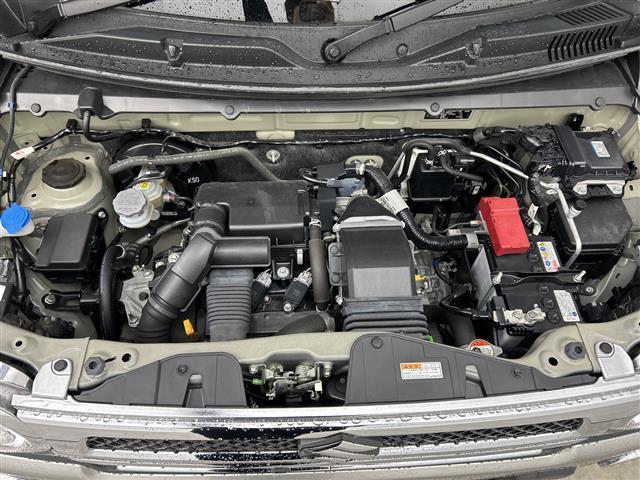 【エンジンルーム】エンジンの調子は良好です！ご納車前にはしっかりとオイル交換・その他油種類の点検補充をさせて頂きます。また、ガリバーでは修復歴のある車は販売いたしません。