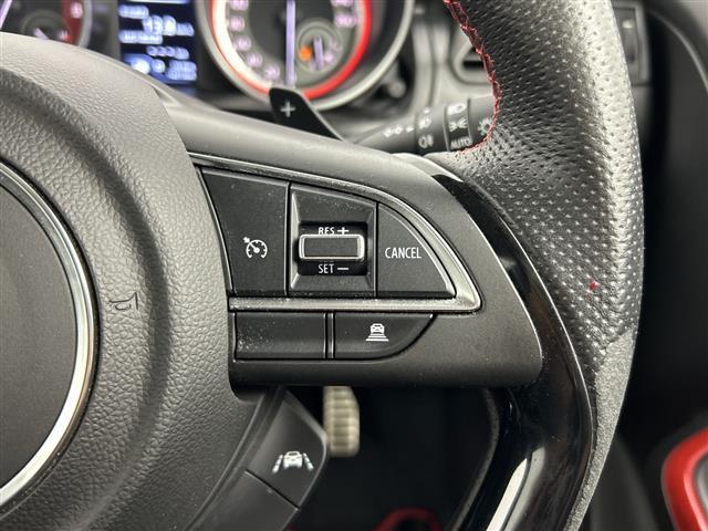 スイフトスポーツ ベースグレード /禁煙車/社外7型メモリナビ/フルセグTV/全方位カメラ/オートエアコン/MTモード付AT/パドルシフト/運転席シートヒーター/ウッドコンビステアリング/ステアリングスイッチ/レーダークルコン(7枚目)