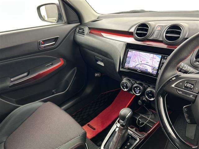 スイフトスポーツ ベースグレード /禁煙車/社外7型メモリナビ/フルセグTV/全方位カメラ/オートエアコン/MTモード付AT/パドルシフト/運転席シートヒーター/ウッドコンビステアリング/ステアリングスイッチ/レーダークルコン(19枚目)