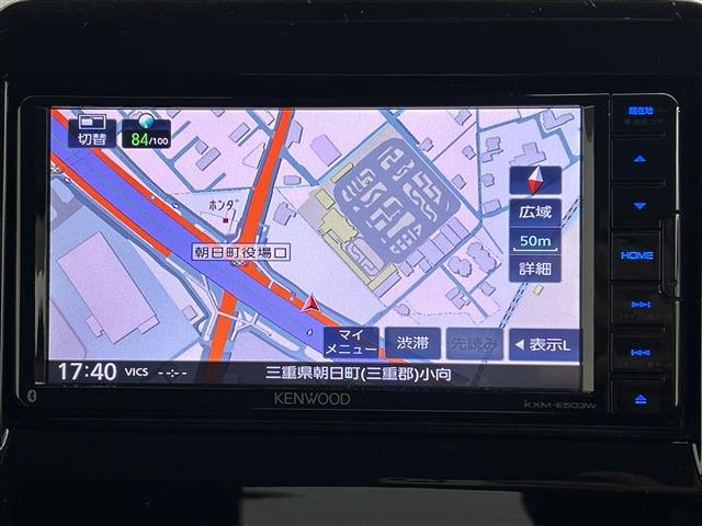 クロスビー ハイブリッドＭＺ　禁煙車　社外ナビ　前席シートヒーター　ＥＴＣ　クルーズコントロール　ＬＥＤヘッドライト　レーンキープアシスト　衝突軽減ブレーキ　パドルシフト　オートライト　スタッドレスタイヤ積込（4枚目）