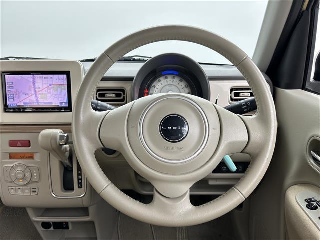 アルトラパン Ｘ　禁煙車　社外ナビ　シートヒーター　ＥＴＣ　オートライト　電動格納ミラー　衝突軽減ブレーキ　フルオートエアコン　プッシュスタート／スマートキー　スペアキー　アイドリングストップ　フルセグ　ＡＵＸ（20枚目）