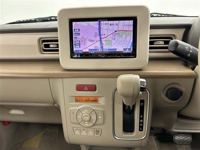 アルトラパン Ｘ　禁煙車　社外ナビ　シートヒーター　ＥＴＣ　オートライト　電動格納ミラー　衝突軽減ブレーキ　フルオートエアコン　プッシュスタート／スマートキー　スペアキー　アイドリングストップ　フルセグ　ＡＵＸ（28枚目）