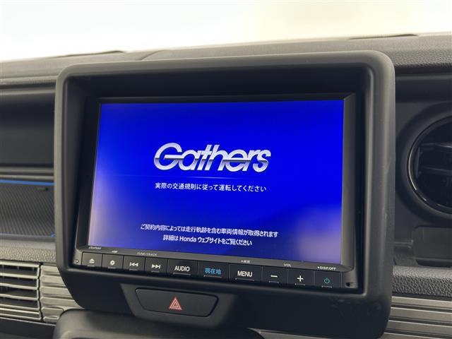 Ｎ－ＶＡＮ＋スタイル ファン・ターボ　禁煙車　純正８型ナビ　バックカメラ　ホンダセンシング　レーダークルーズコントロール　レーンキープアシスト　純正ＯＰラッピングボンネット　前後コーナーセンサー　社外リフトアップサス　純正サス積み込み（3枚目）