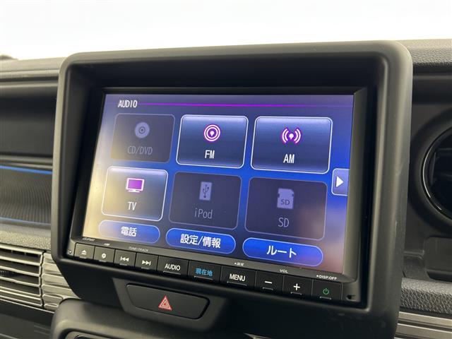 Ｎ－ＶＡＮ＋スタイル ファン・ターボ　禁煙車　純正８型ナビ　バックカメラ　ホンダセンシング　レーダークルーズコントロール　レーンキープアシスト　純正ＯＰラッピングボンネット　前後コーナーセンサー　社外リフトアップサス　純正サス積み込み（20枚目）