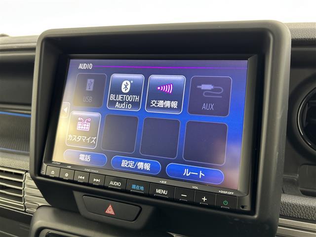 Ｎ－ＶＡＮ＋スタイル ファン・ターボ　禁煙車　純正８型ナビ　バックカメラ　ホンダセンシング　レーダークルーズコントロール　レーンキープアシスト　純正ＯＰラッピングボンネット　前後コーナーセンサー　社外リフトアップサス　純正サス積み込み（21枚目）