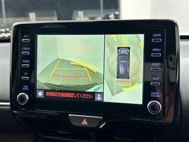 ヤリスクロス ハイブリッドZ 禁煙車/純正ナビ/パノラミックビューモニター/トヨタセーフティセンス/プリクラッシュセーフティ/レーダークルーズコントロール/オートマチックハイビーム/レーントレーシングアシスト/前席シートヒーター(5枚目)