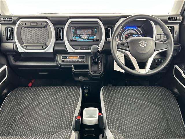 ハスラー ハイブリッドＸ　禁煙車ドラレコ　シートヒーター　ＬＥＤヘッドライト　レーダーブレーキサポート　レーンキープアシスト　スマートキー　本革ステアリング　ステアリングスイッチ（3枚目）