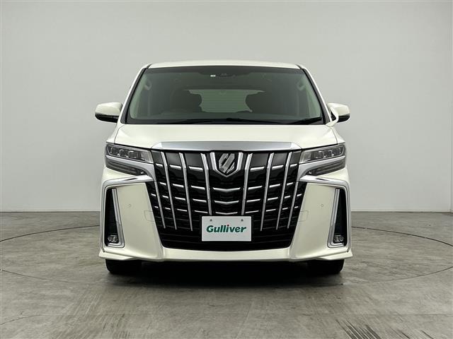 アルファード ２．５Ｓ　Ｃパッケージ　禁煙車　純正１０型ＳＤナビ　純正１２．１型フリップダウンモニター　トヨタセーフティセンス　衝突軽減ブレーキ　レーントレーシングアシスト　レーダークルーズコントロール　両側パワースライドドア　３眼ＬＥＤ（18枚目）