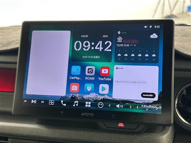 N-BOXカスタム ターボ 禁煙車 社外ディスプレイオーディオ アダプティブクルーズコントロール バックモニター 前席シートヒーター パドルシフト ハーフレザーシート 両側パワースライドドア LEDヘッドライト スペアキー(4枚目)
