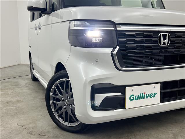 N-BOXカスタム ターボ 禁煙車 社外ディスプレイオーディオ アダプティブクルーズコントロール バックモニター 前席シートヒーター パドルシフト ハーフレザーシート 両側パワースライドドア LEDヘッドライト スペアキー(37枚目)