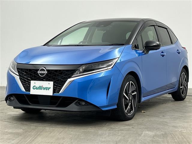 ノート Ｘ　禁煙車　純正９型ナビ　アラウンドビューモニター　エマージェンシーブレーキ　衝突軽減ブレーキ　レーンキープアシスト　プロパイロット　レーダークルーズコントロール　純正ＯＰ本革シート　ワイヤレス充電（19枚目）