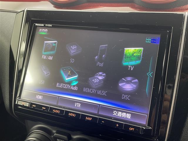 スイフトスポーツ ベースグレード　禁煙車　純正ナビ　クルーズコントロール　シートヒーター　ビルトインＥＴＣ　パドルシフト　ドライブレコーダー　ＴＶキャンセラー　オートライト　全方位カメラ　ステアリングスイッチ　衝突軽減ブレーキ（5枚目）