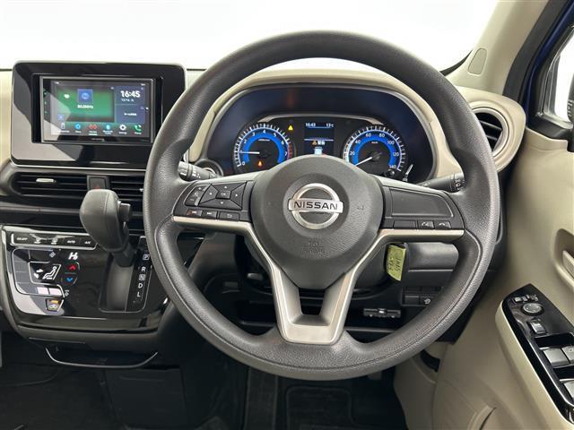 デイズ Ｘ　禁煙車　社外ディスプレイオーディオ　ＡｐｐｌｅＣａｒＰｒａｙ　ＡｎｄｒｏｉｄＡｕｔｏ　バックカメラ　エマージェンシーブレーキ　ＥＴＣ　クリアランスソナー　オートライト　車線逸脱　ステアリングスイッチ（21枚目）