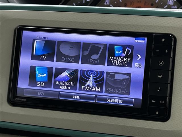 ムーヴキャンバス Ｇホワイトアクセントリミテッド　ＳＡＩＩＩ　禁煙車／スマートアシスト３／純正ＳＤナビ／フルセグＴＶ／パノラミックビューモニター／両側パワースライドドア／ＬＥＤオートライト／フォグランプ／コーナーセンサー／ＥＴＣ／ドライブレコーダー／スマートキー（7枚目）