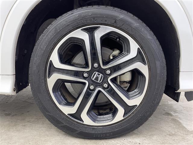 ヴェゼル ハイブリッドＺ　禁煙車／シティブレーキアクティブシステム／純正ＳＤナビ／フルセグＴＶ／バックカメラ／ハーフレザーシート／シートヒーター／ステアリングスイッチ／パドルシフト／電子サイドブレーキ／ブレーキオートホールド（17枚目）