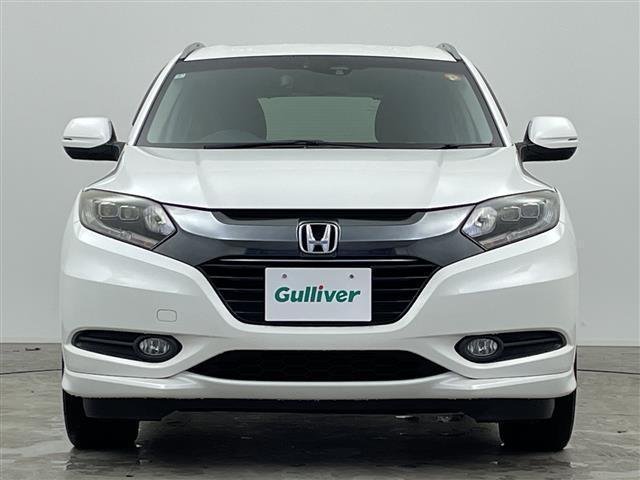 ヴェゼル ハイブリッドＺ　禁煙車／シティブレーキアクティブシステム／純正ＳＤナビ／フルセグＴＶ／バックカメラ／ハーフレザーシート／シートヒーター／ステアリングスイッチ／パドルシフト／電子サイドブレーキ／ブレーキオートホールド（18枚目）