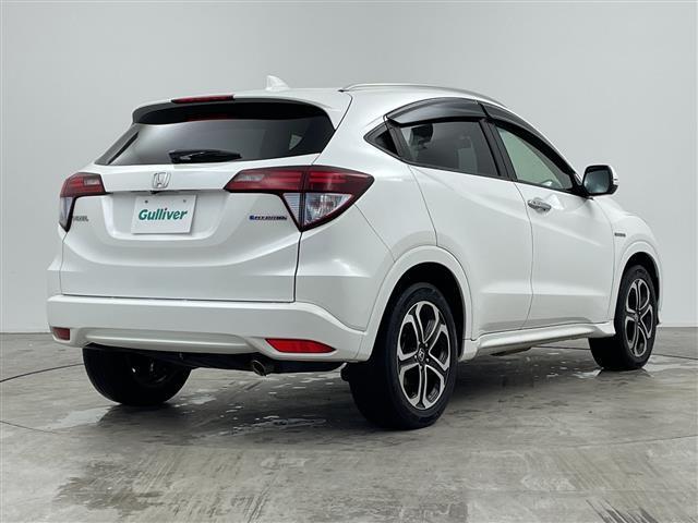 ヴェゼル ハイブリッドＺ　禁煙車／シティブレーキアクティブシステム／純正ＳＤナビ／フルセグＴＶ／バックカメラ／ハーフレザーシート／シートヒーター／ステアリングスイッチ／パドルシフト／電子サイドブレーキ／ブレーキオートホールド（41枚目）