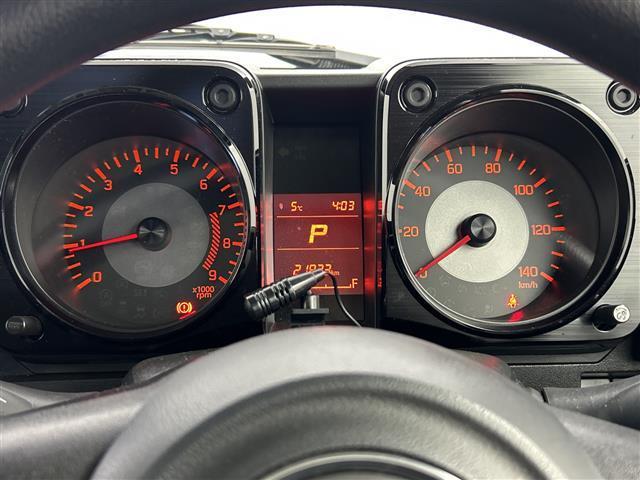 ジムニー XL 禁煙車 社外ナビ 前席シートヒーター ETC バックモニター ドライブレコーダー TVキャンセラー ルーフキャリア サイドステップ レザー調シートカバー フルセグ iPod スペアタイヤ CD/DVD(11枚目)